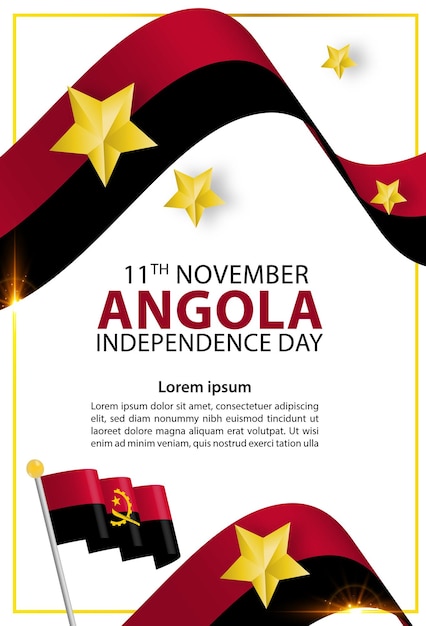 Angola independence day on 11 November