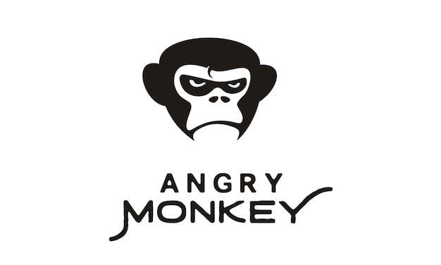 Angry Gorilla / Monkey illustration