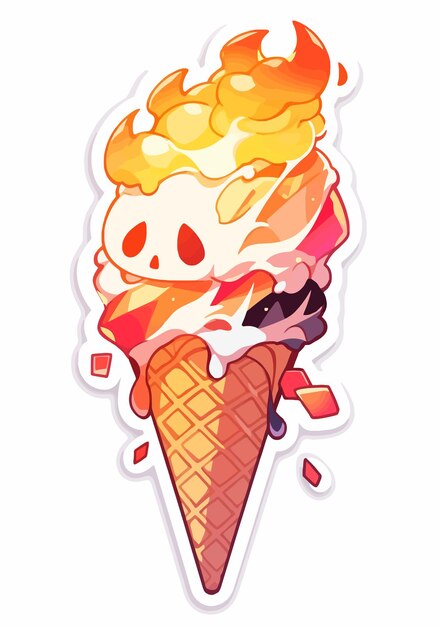 angry icecream