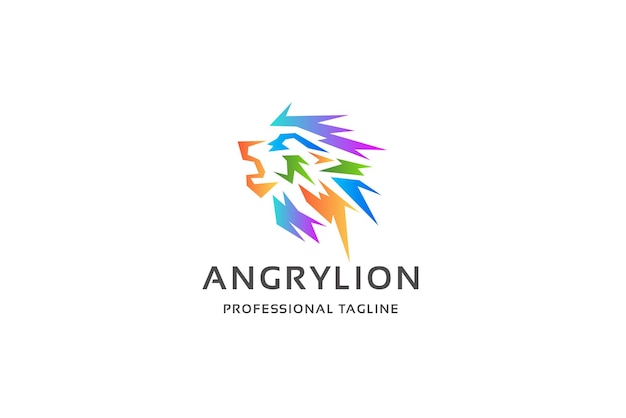 Angry Lion Logo