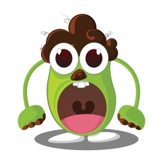 Troll Face Vector Hd PNG Images, Cool Cartoon Angry Troll Monster Face,  Alien, Silly, Teeth PNG Image For Free Download