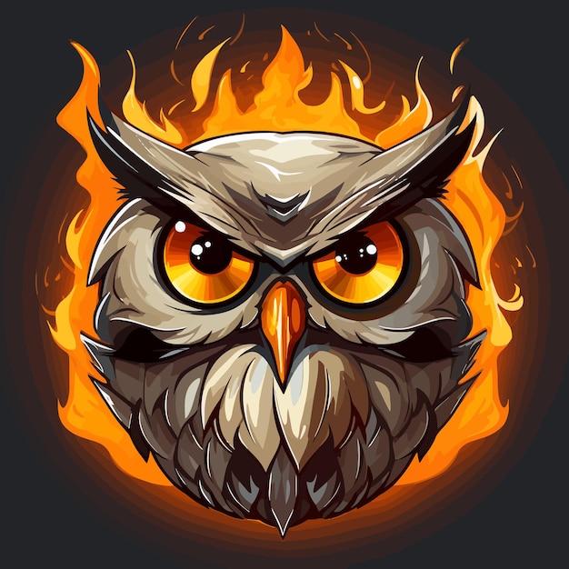 angry owl