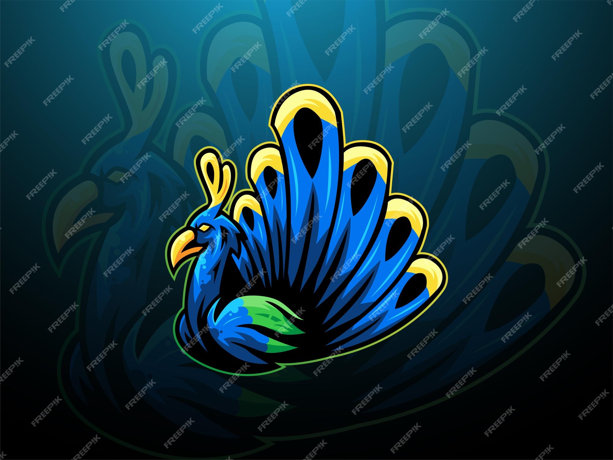 peacock vector illustration mascot design 26570895 Vector Art at