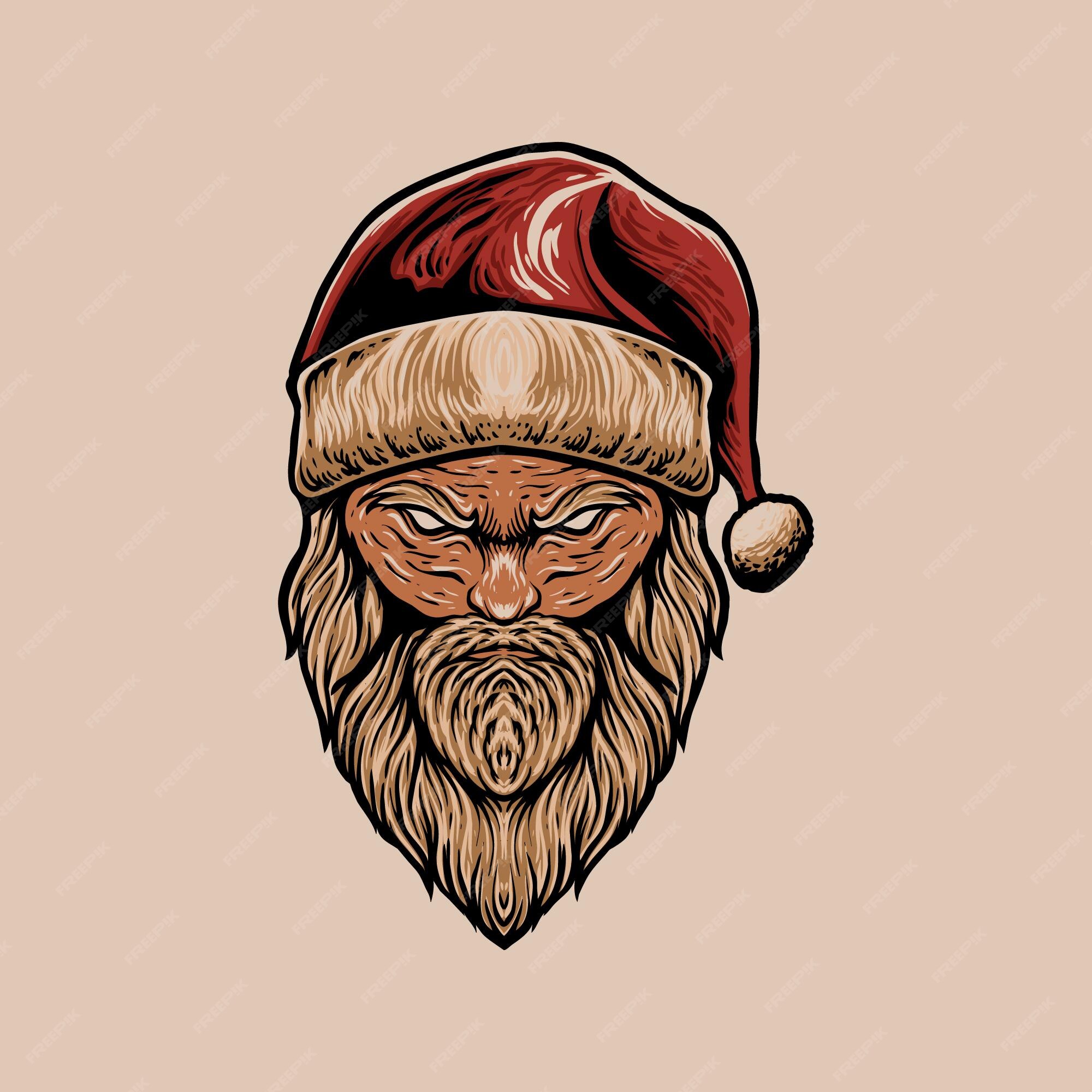 angry santa claus