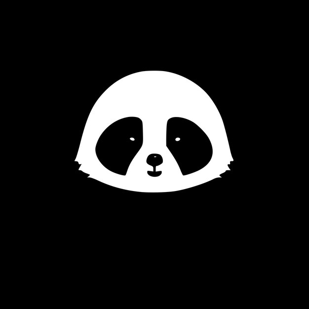 Animal Black and White Vector illustration