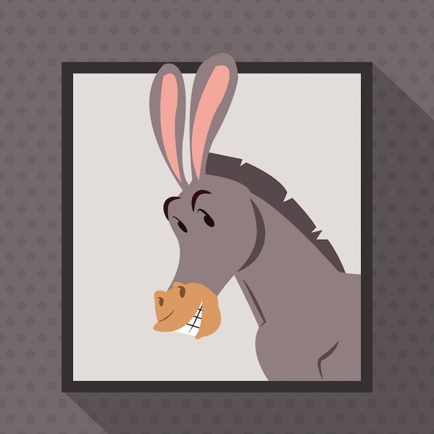 Vector animal cartoon design