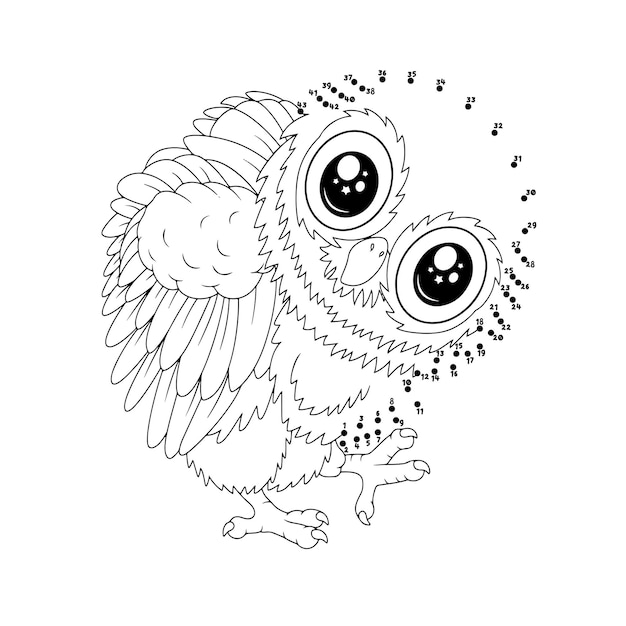 Animal Dot To Dot Activity coloring pages