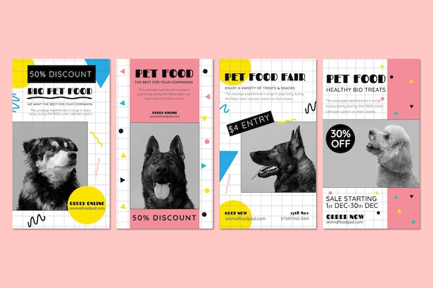 animal food instagram stories