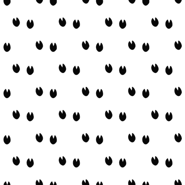 animal footprint background