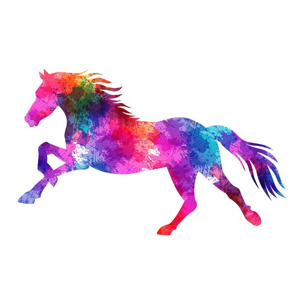 Animal Horse T shirt design