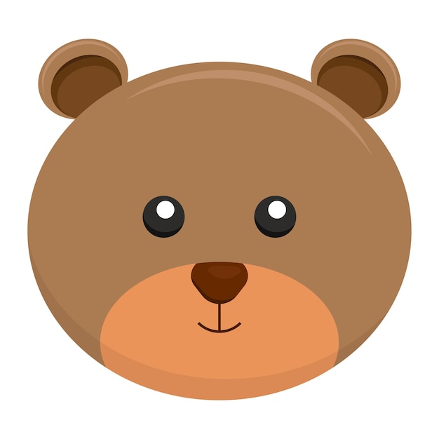 Vector animal icon bear