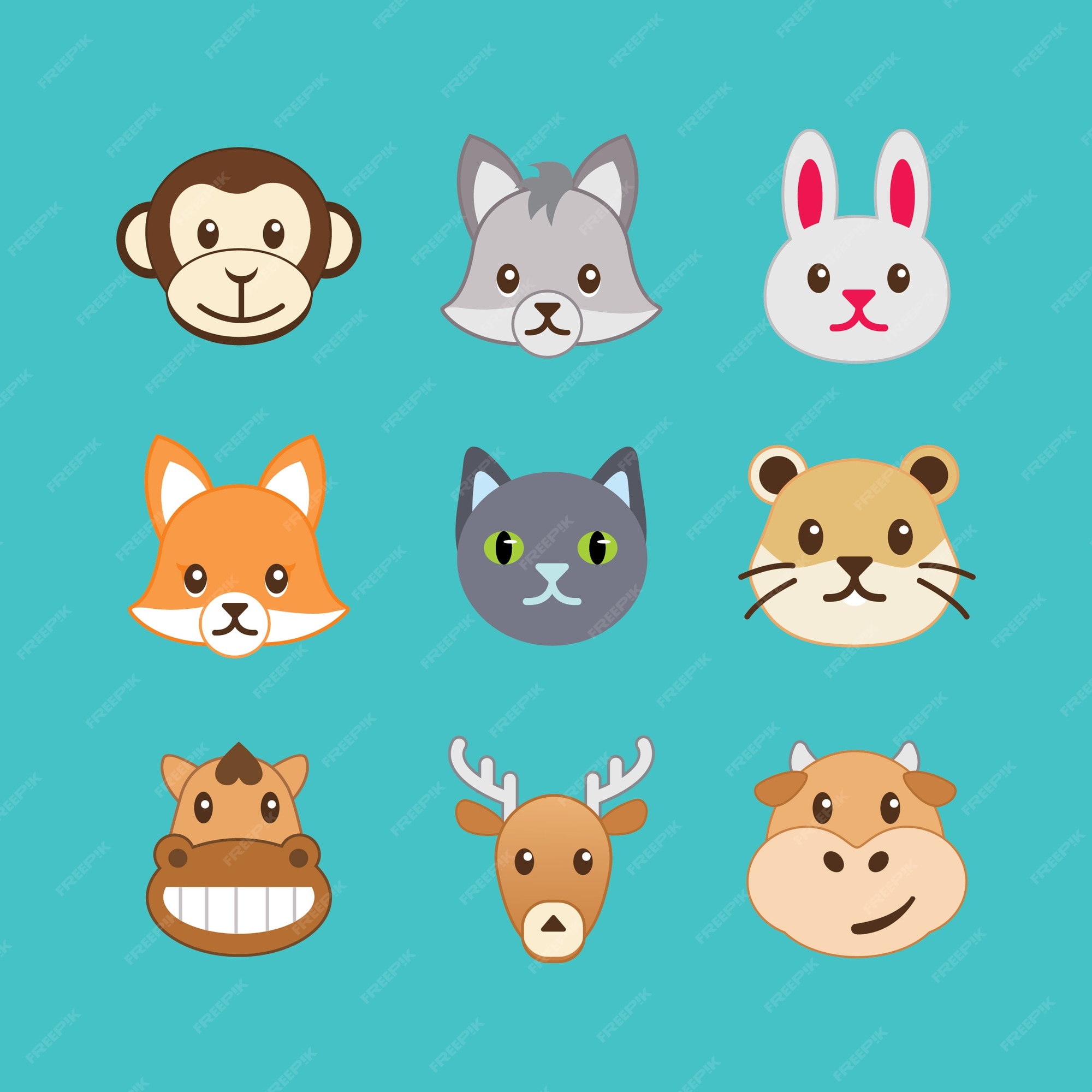 icons + animals = — ✦ *・ﾟ