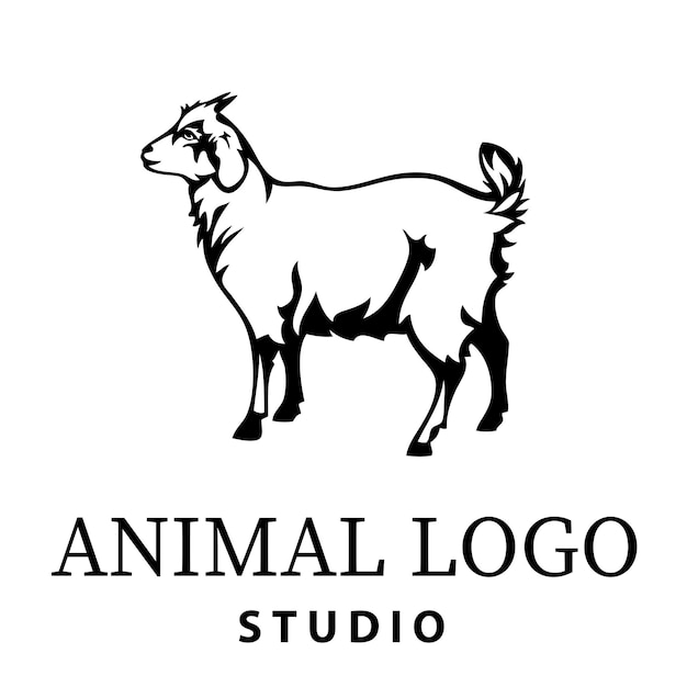 Disegni dello studio del logo animale