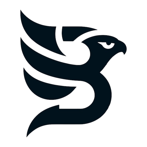 Векторная иллюстрация логотипа животных Generative Ai