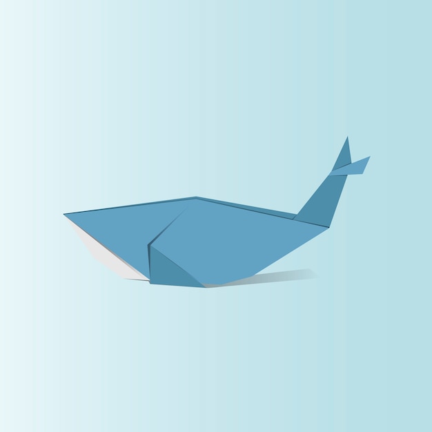 Animal origami vector