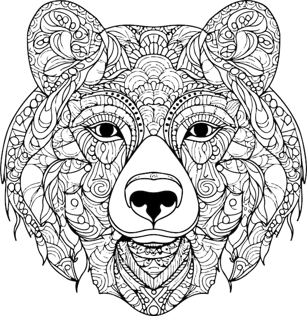 Vector animal outline