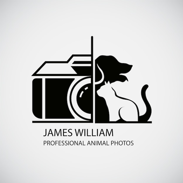 Animal photographer logo