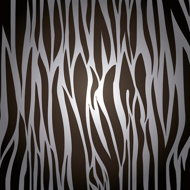 Vettore animal print design background