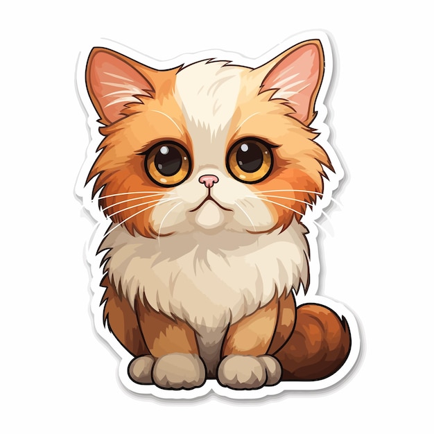 animal sticker illustration