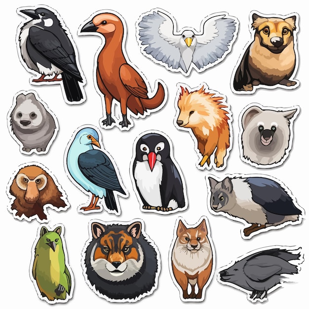 Animal_sticker_pack について