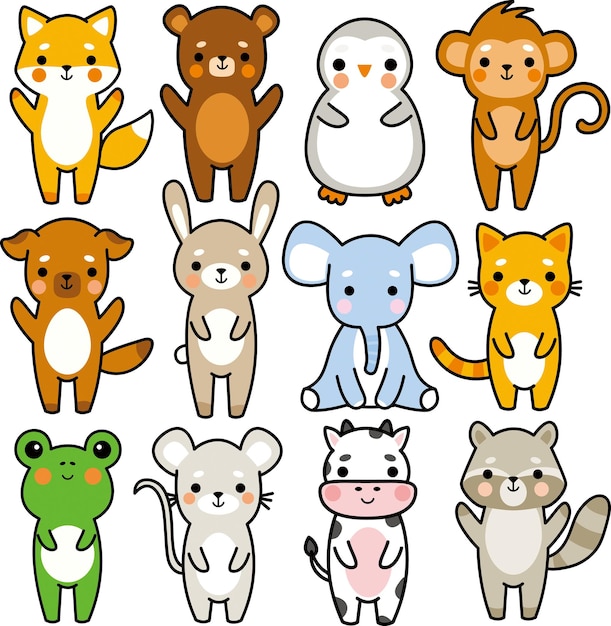 animal stickers