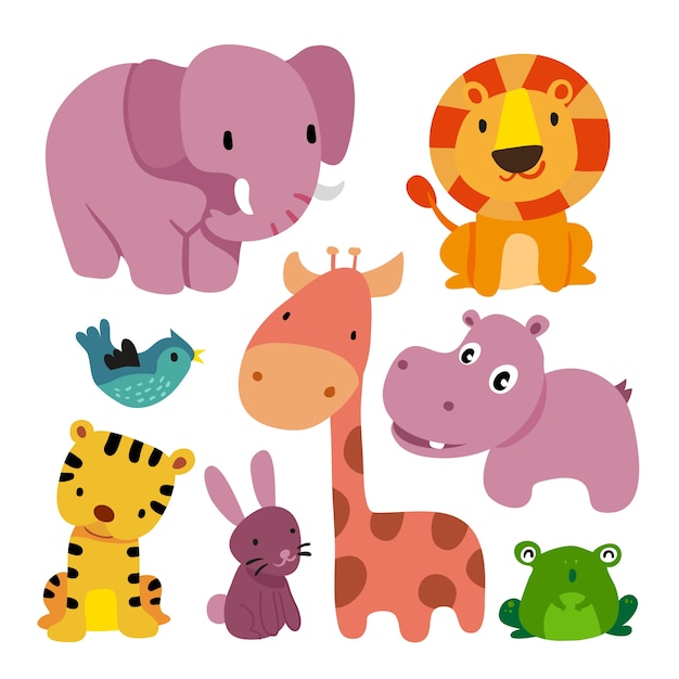 Vector animals character design