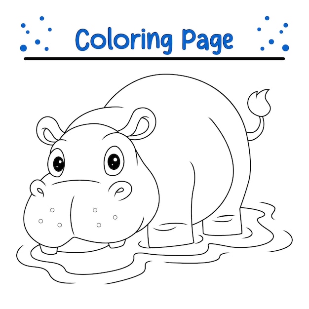 Animals Coloring book for children