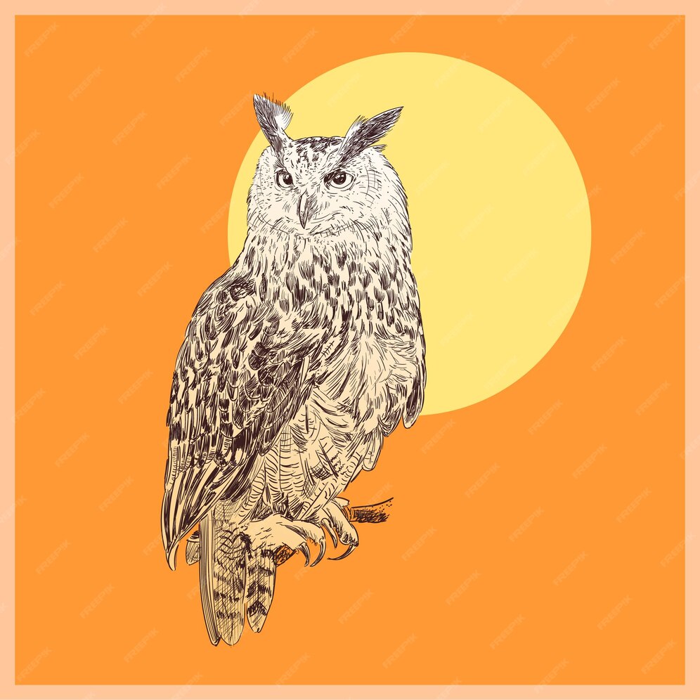Premium Vector | Animals line drawn illustrations