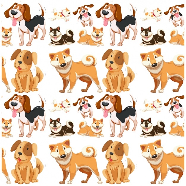 Animals pattern design