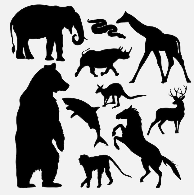 Animals vector png