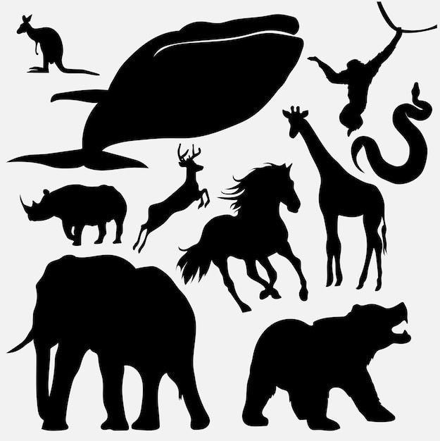 Animals vector png