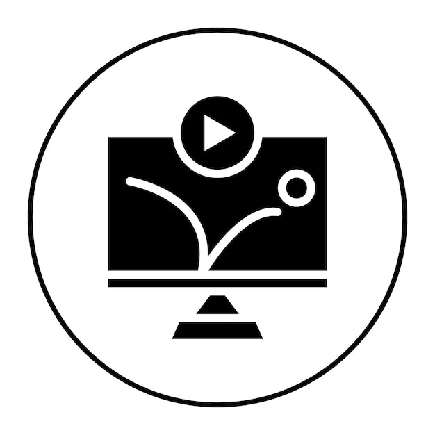 アニメーションアイコンのベクトル画像を映画制作に使用できます