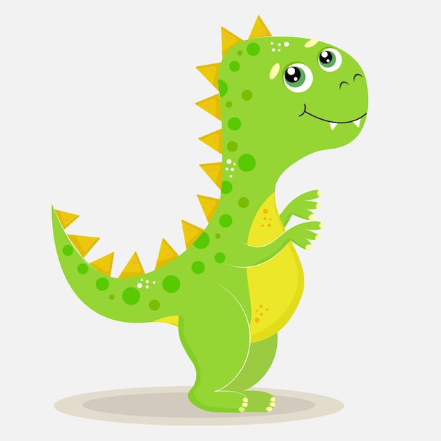 Vector animatie van zes grappige dinosaurussen lopen vier rollators 1 statische houding vector cartoon geïsoleerde characterframes