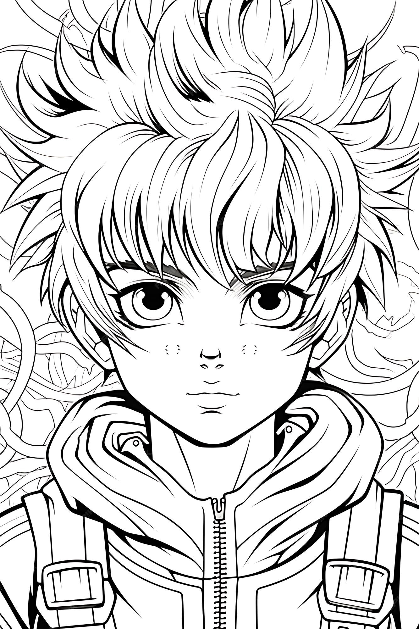 Hunter x Hunter Coloring Pages Printable for Free Download