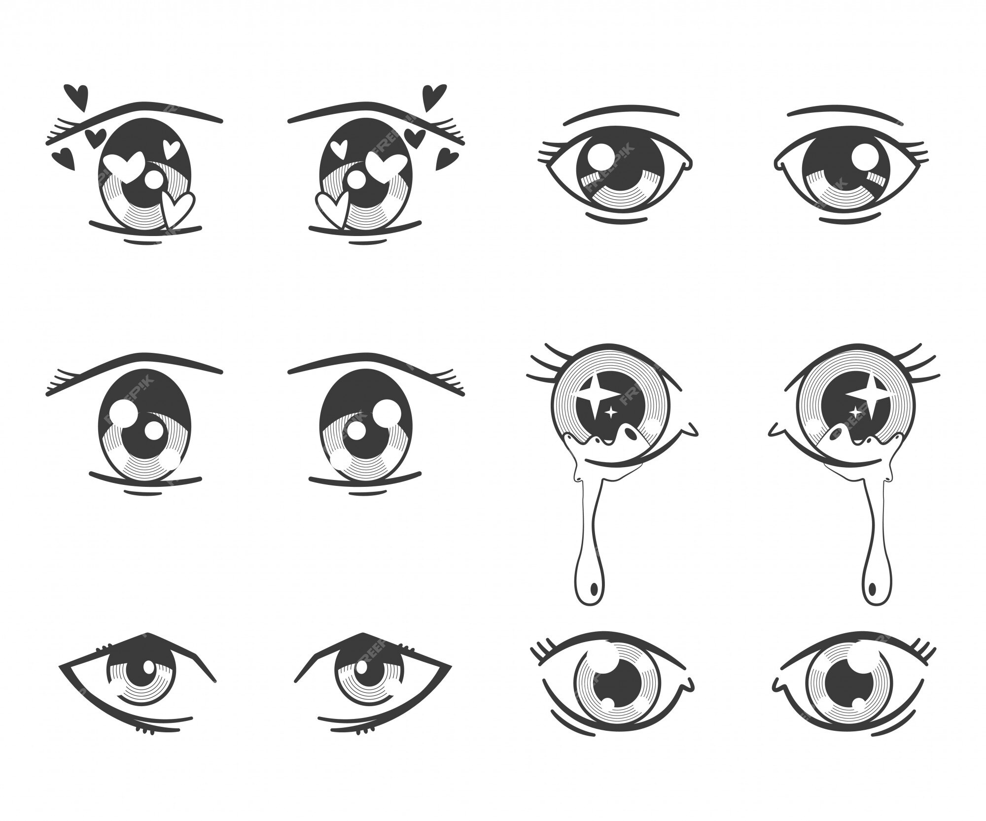 Anime eye Drawing reference  Anime eye drawing, Anime eyes, Eyes meme