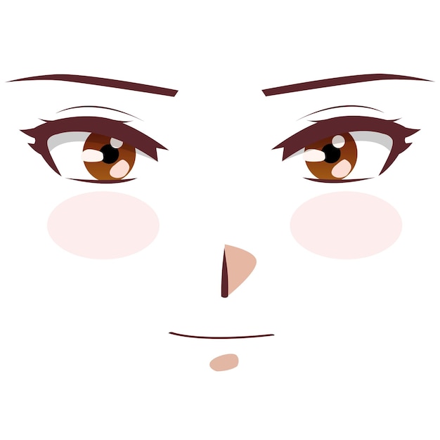 Anime Face Stock Illustrations – 52,104 Anime Face Stock Illustrations,  Vectors & Clipart - Dreamstime