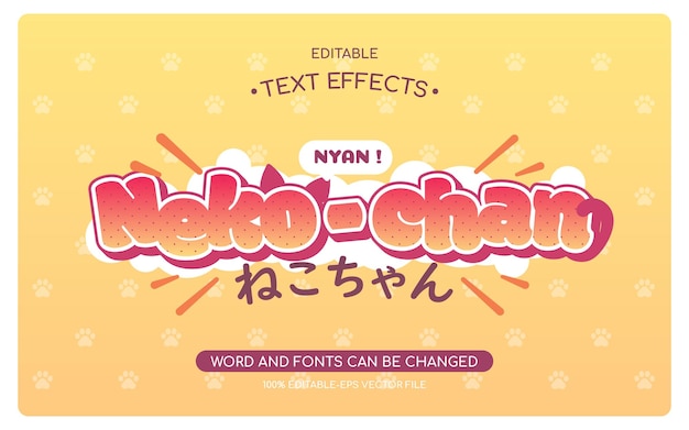 Anime japanese text effects