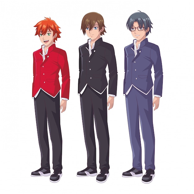 Rinmaru Anime Boys  Dress Up Game