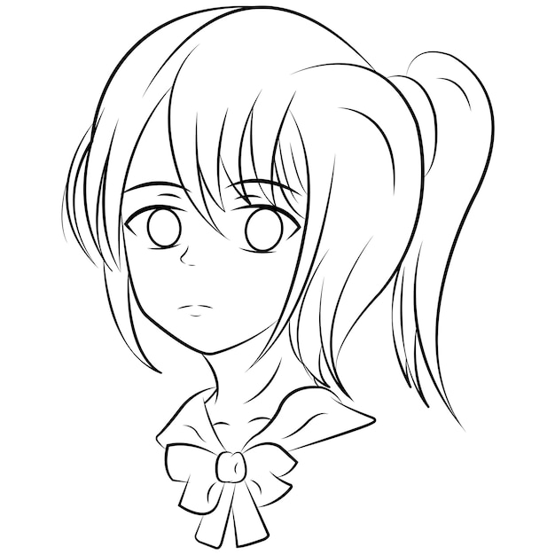 anime outline 8