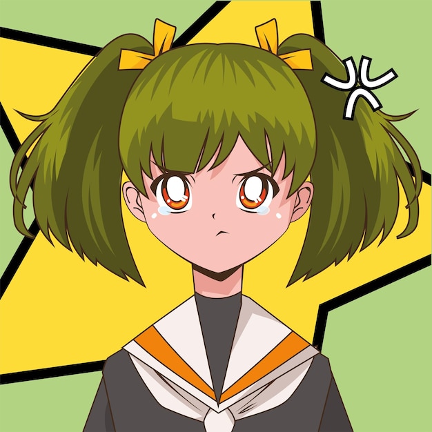 アニメ悲しい女の子