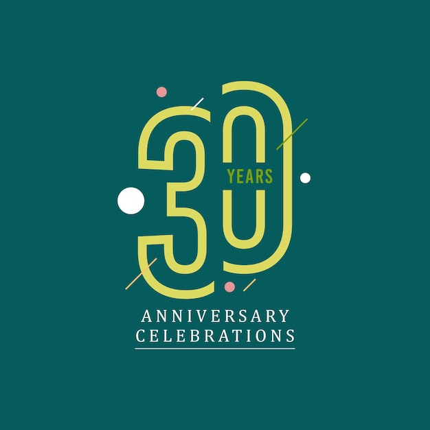 Premium Vector Anniversary celebrations Logo Colletions Template