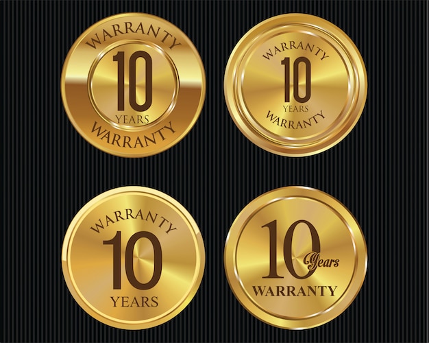 Anniversary labels