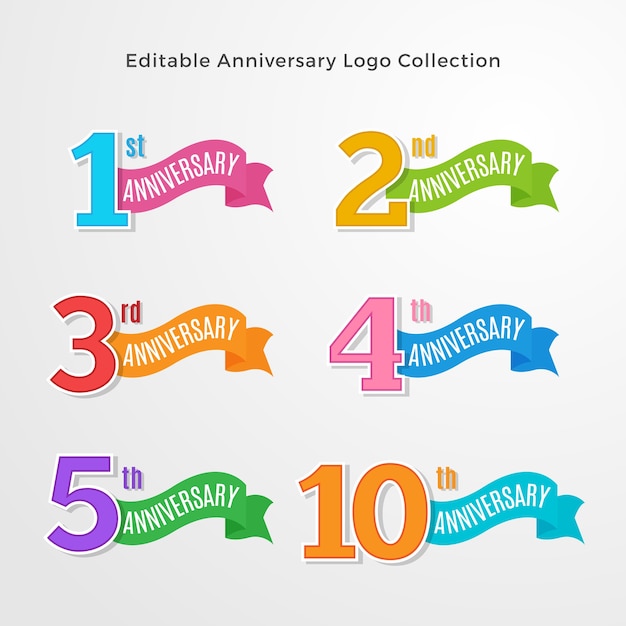 Anniversary Logo Collection