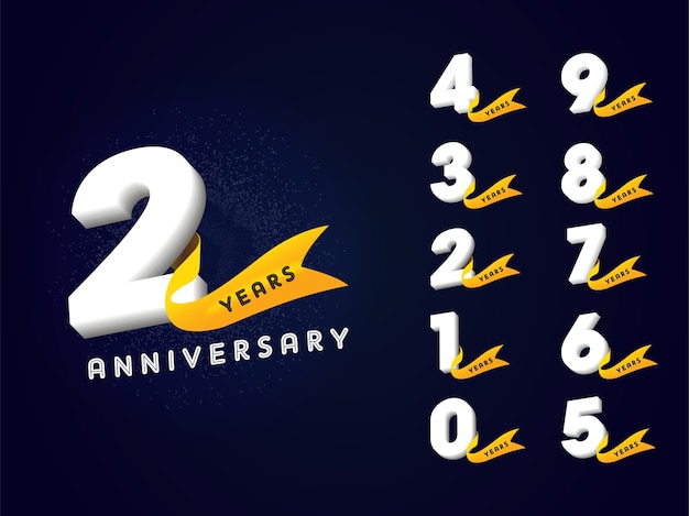 Anniversary Number Collection