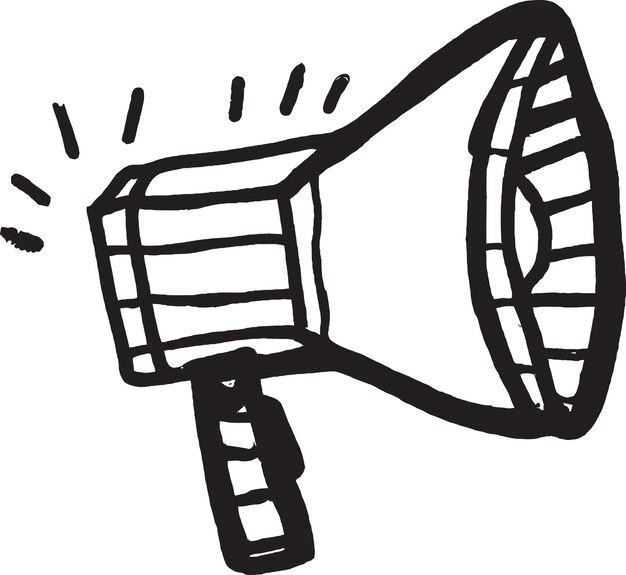 Announce with Confidence Use an Announcement Megaphone Vector