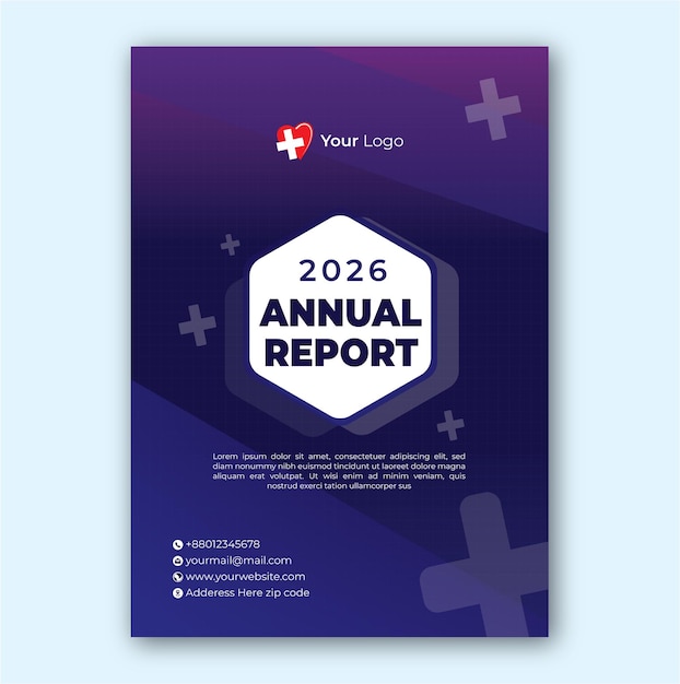 Annual Report 2026 - Modern Business Presentation