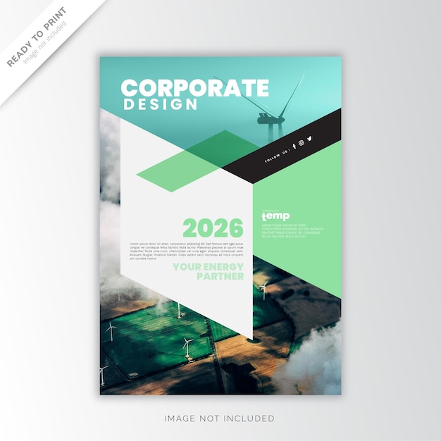 Relazione annuale corporate, design creativo