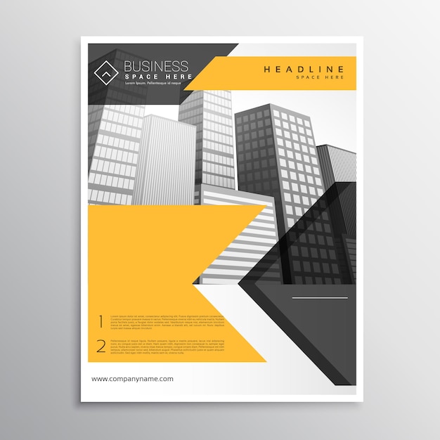 Vector annual report cover design 2