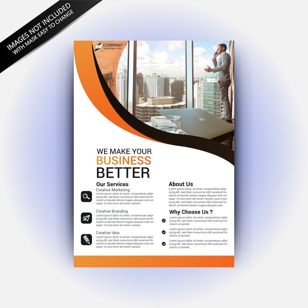 Annual report cover template