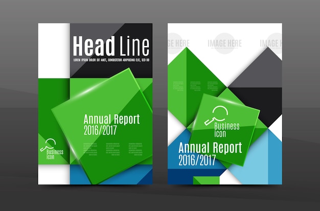 Annual report cover